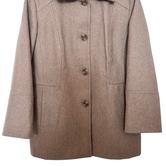 LONDON FOG Women's Single-Breasted Wool Blend Coat‎  XL - Picture 5 of 10